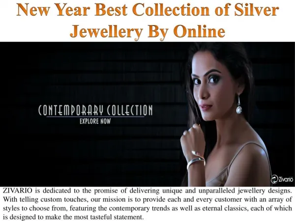 New Year Best Collection of Silver Jewellery By Online