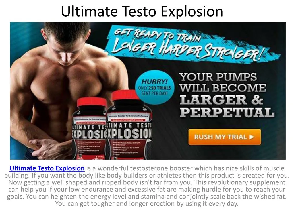ultimate testo explosion