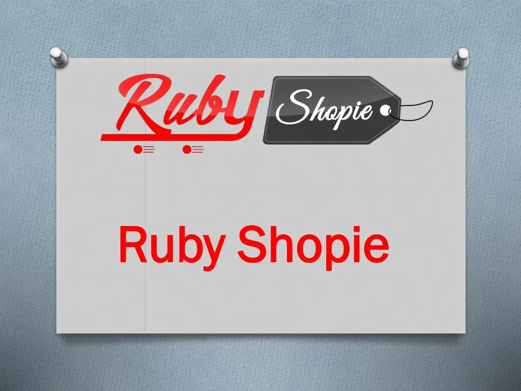 ruby shopie
