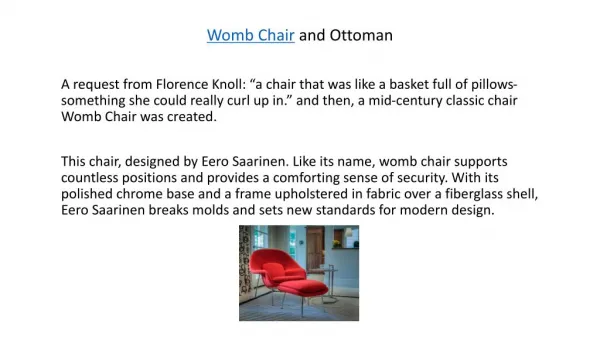 Modern Classic Furniture