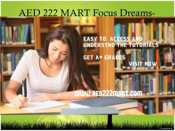 AED 222 MART Focus Dreams-aed222mart.com