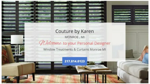 WINDOW TREATMENTS FOR YOUR PLACE OF ABODE