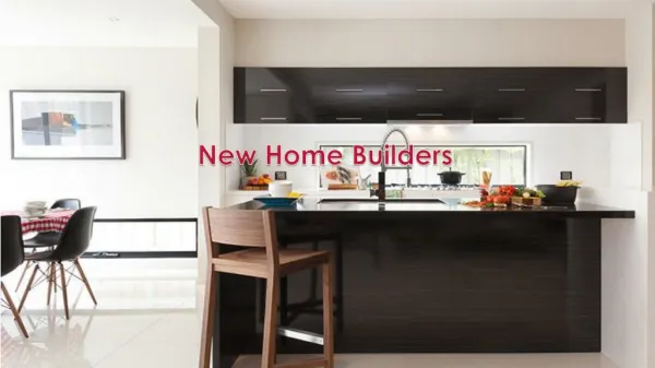 New Home Builders in Australia