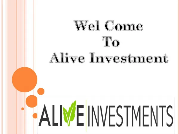 Alive Investments | Alive Investments Review