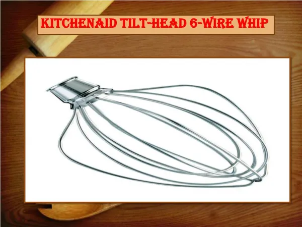 KitchenAid Tilt-Head 6-Wire Whip
