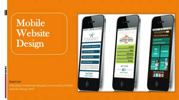 source http dig marketings blogspot com 2016 12 mobile website design html