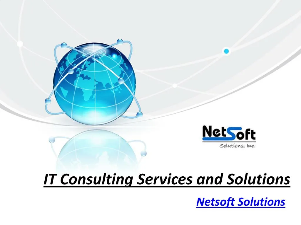 it consulting services and solutions