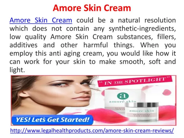 Amore Skin Cream