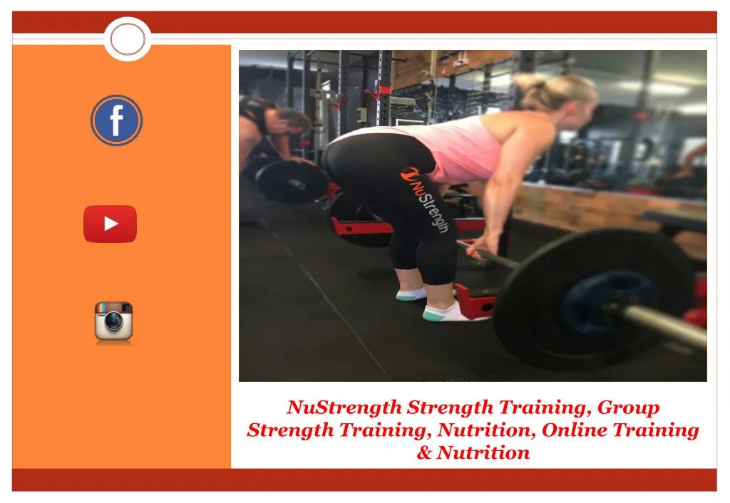 nustrength strength training group strength training nutrition online training nutrition