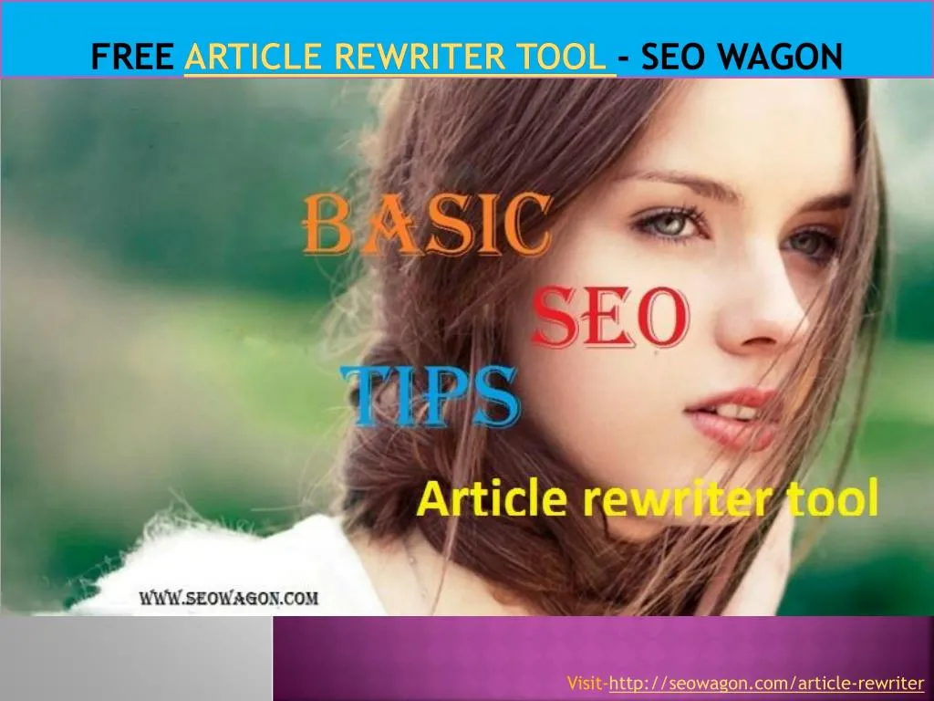 free article rewriter tool seo wagon