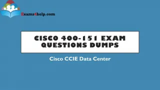 400-151 PDF Dumps - slide 1