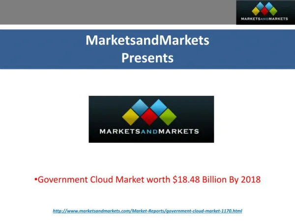 Government Cloud Market By Agency, Delivery &amp; Deployment