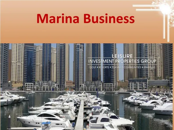Marina Business