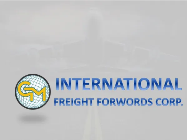 Reliable International Freight Forwarders & Shipping Companies