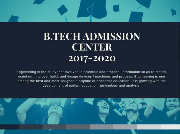 B.tech Admission 2017