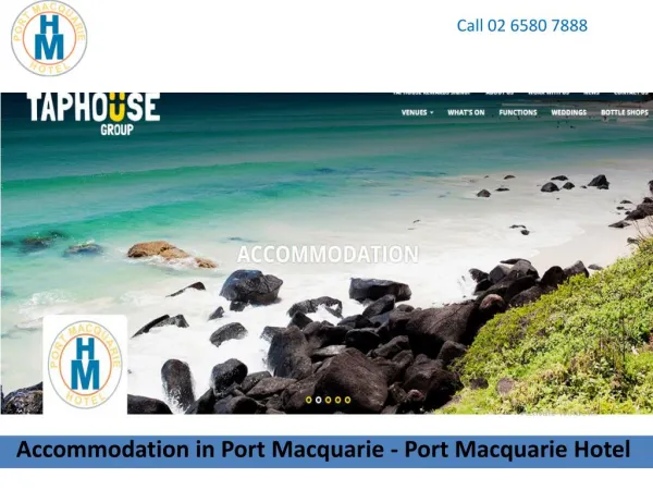 Accommodation in Port Macquarie - Port Macquarie Hotel