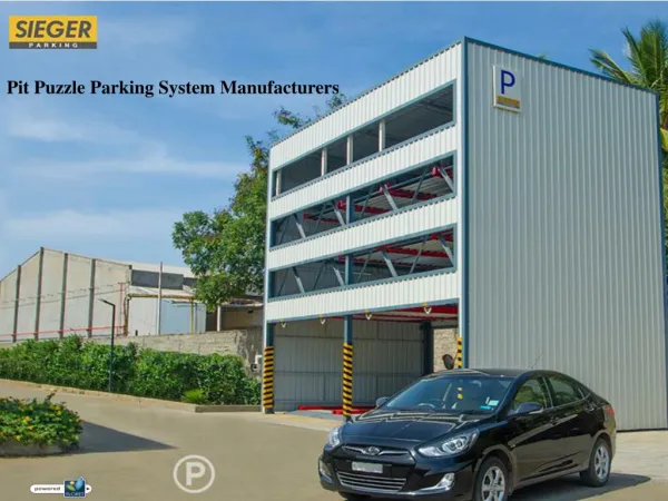 Pit Puzzle Car Parking System Manufacturers