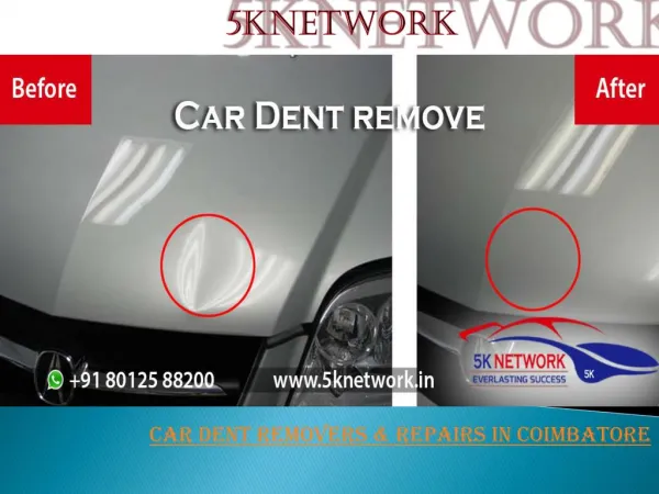 car dent removers and scratch removers in coimbatore