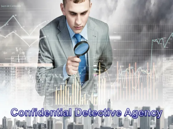 Private Detective Agency in India ||Confidential Detective Agency