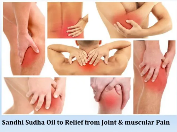 Sandhi Sudha Oil -Best Joint Pain Relief Oil