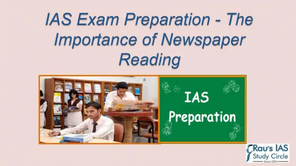 IAS Preparation - Importance of Newspaper Reading