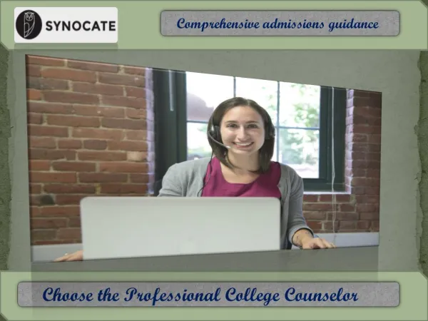 The best College counseling change your future