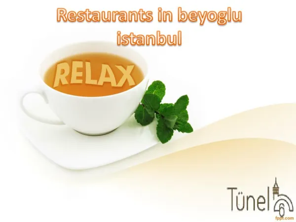 Hotels cafes restaurants Istanbul Turkey