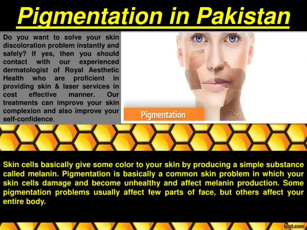 Pigmentation in Pakistan
