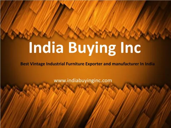 India's Best Industrial Furniture Manufacturer and Exporter