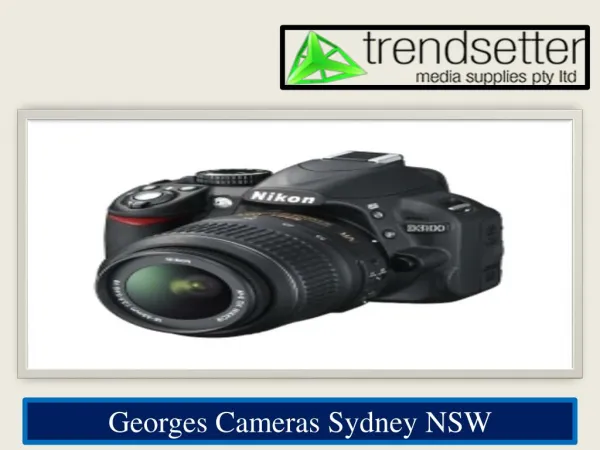 Georges Cameras Sydney NSW