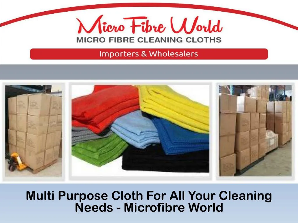 multi purpose cloth for all your cleaning needs microfibre world