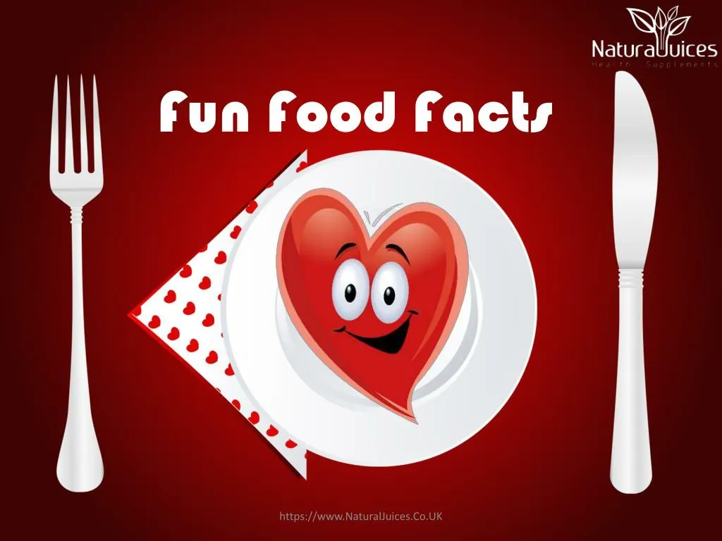 fun food facts