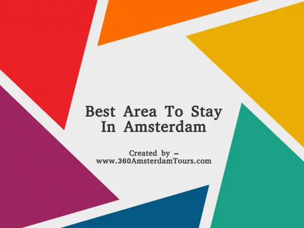Best Area To Stay In Amsterdam