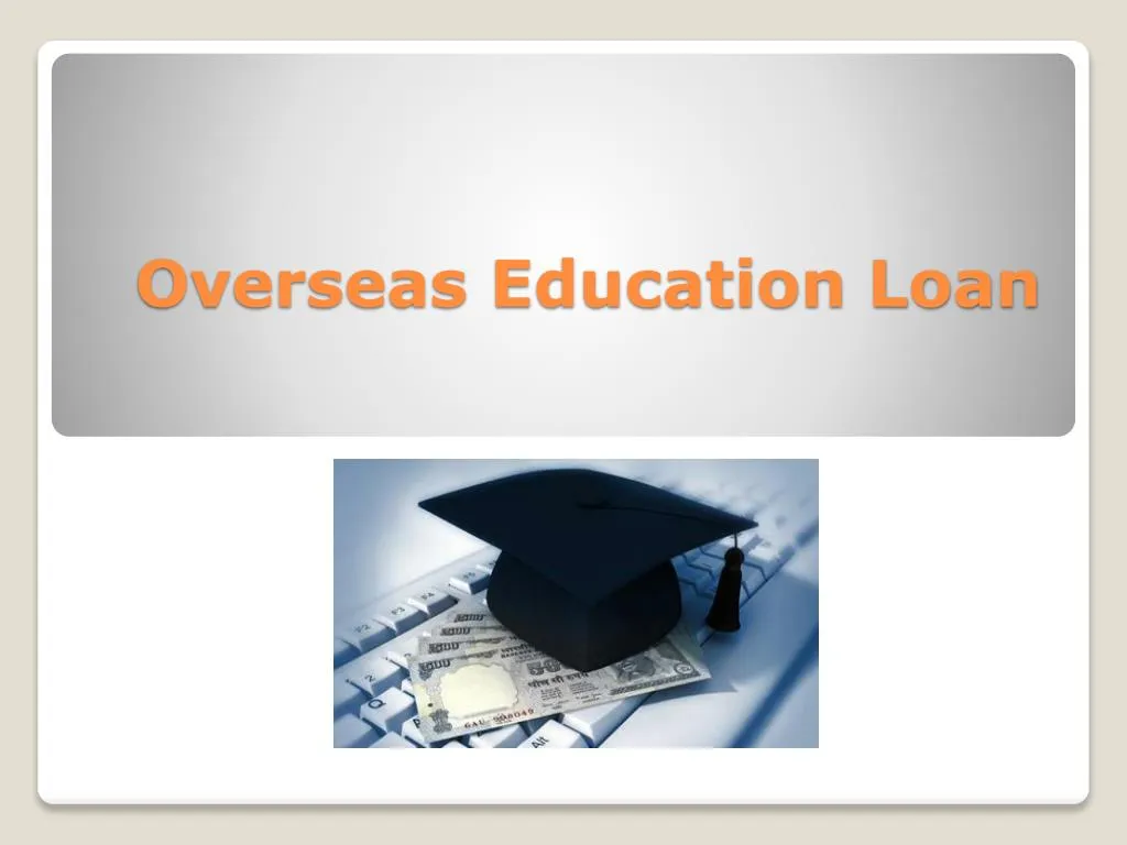 overseas education loan