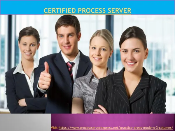 Certified process server - Process Server Express
