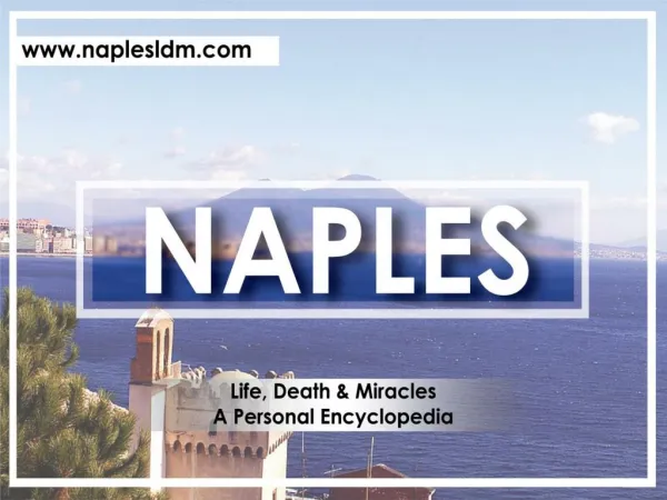 Points of interest in Naples, Italy