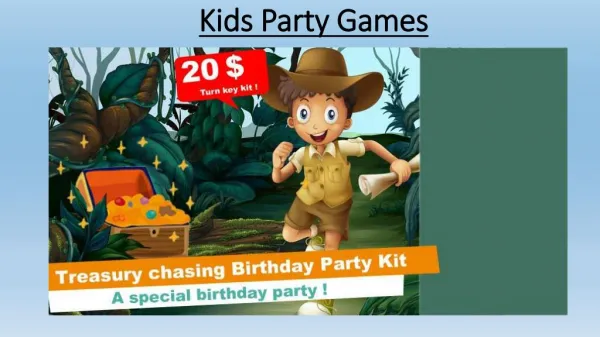Kids Party Games-Funnybirthdayparty
