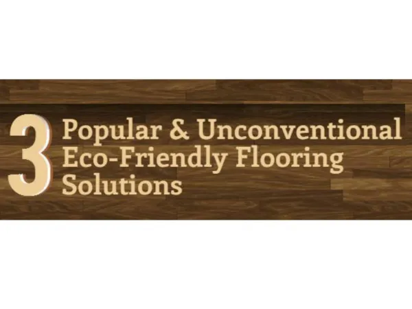 3 Popular & Unconventional Eco-Friendly Flooring Solutions.pptx
