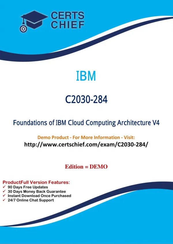 C2030-284 Certification Dumps with PDF Answers