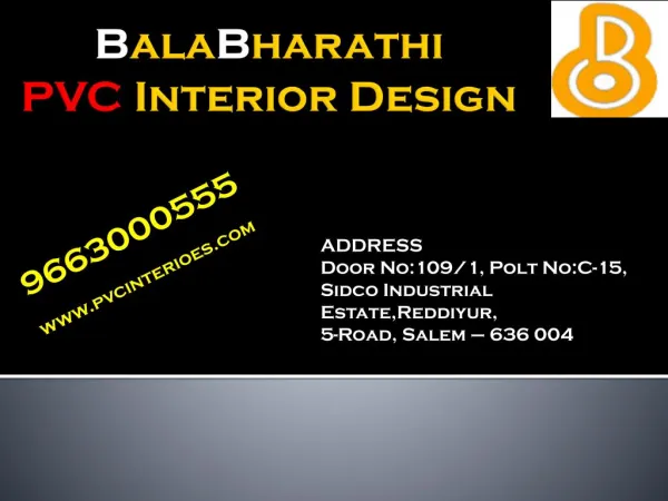 balabharathi pvc interior design in bangalore chennai and coimbatore