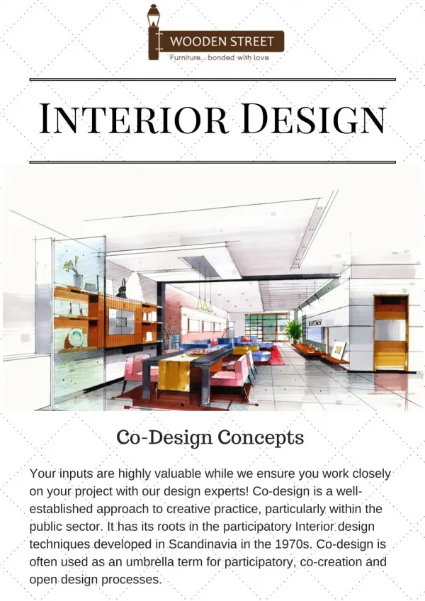 Confident With Wooden Street Interior Design