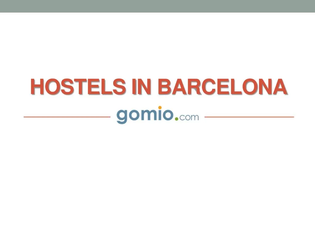 hostels in barcelona