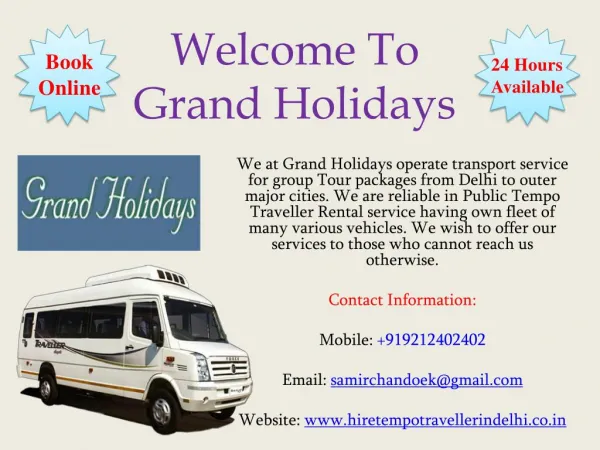 Luxury Tempo Traveller Hire, 20 seater tempo traveller on rent