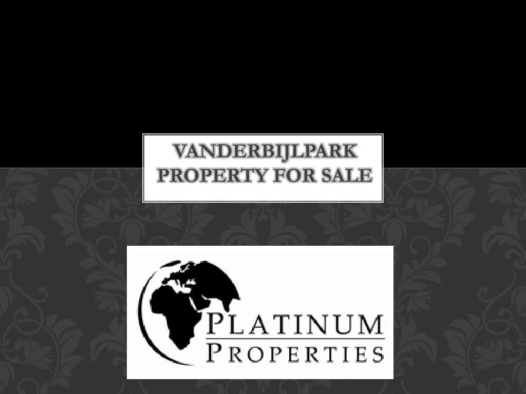 vanderbijlpark property for sale