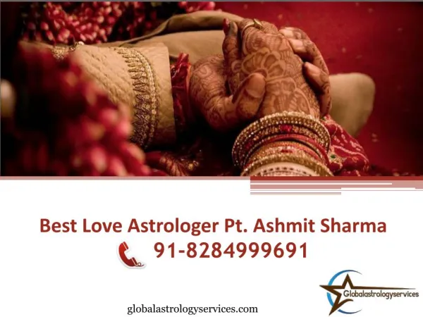 Love Marriage Vashikaran Specialist Astrologer - Pt. Ashmit Sharma