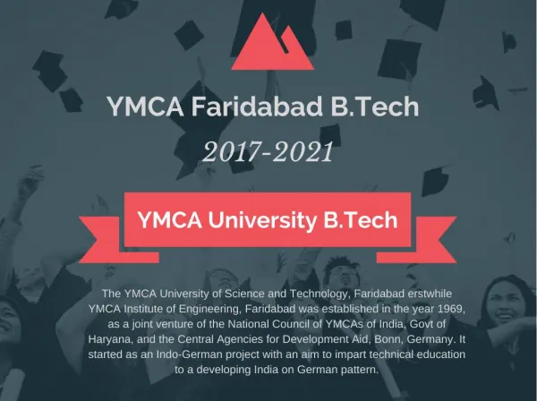 YMCA B.Tech Admission