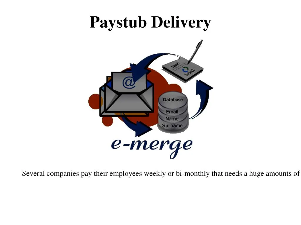 paystub delivery