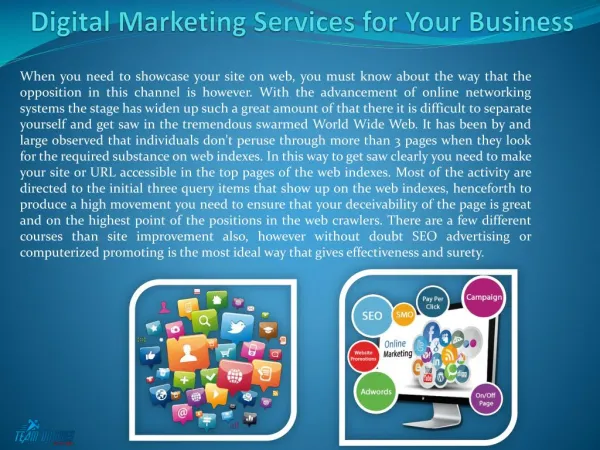Digital Marketing Services for Your Business