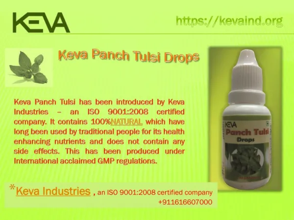 Keva Industries home based business and Natural Healthcare company
