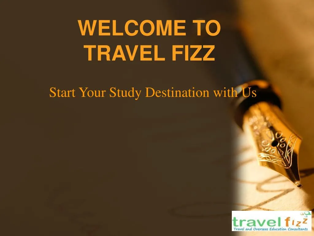 welcome to travel fizz